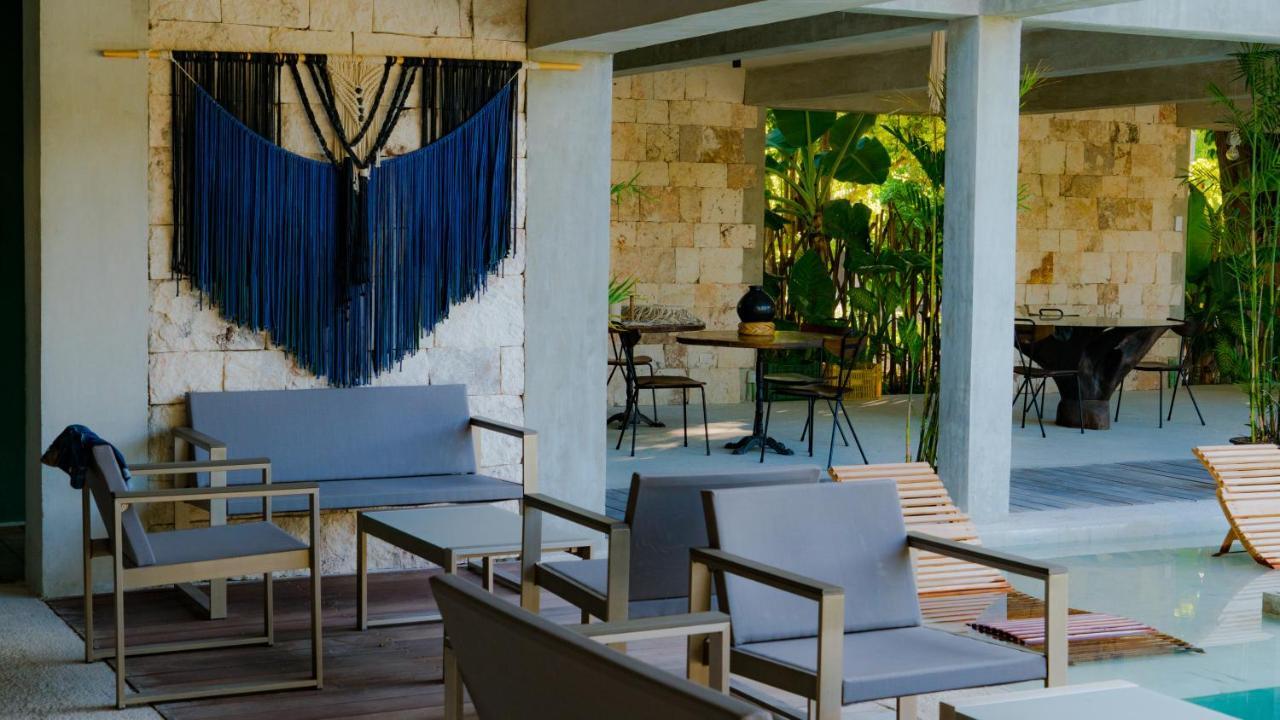 Hotel Makaaba Eco-Boutique Bacalar Εξωτερικό φωτογραφία The interior of the hotel